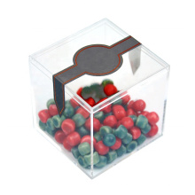 5*5*5 Acrylic Display Candy Storage Box Small Acrylic Box with Lid Wholesale